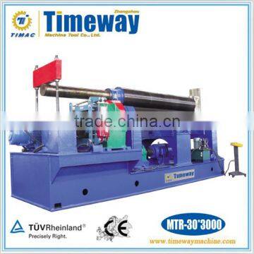 Mechanical Three Roller Symmetrical Plate Bending Rolling Machine