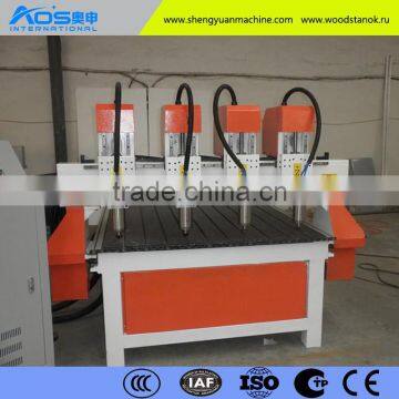 Six Spindles 4 Axis CNC Router 3D Engraving Machine for Advertisement And Wood Process photo-2