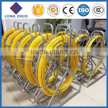 New Material Fiberglass Conduit Snake Rod, FRP Fish Tape, Yellow Duct Rodding photo-3