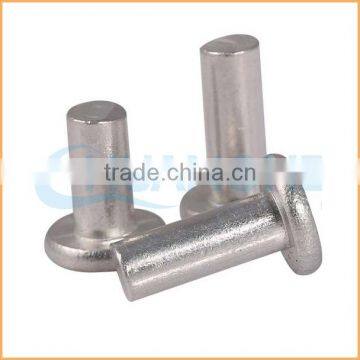 Factory supply best price din 660 mushroom head copper solid rivets