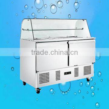 2016 Factory Price Salad Bar Cold Bain Marie, Bain Marie Refrigerator(ZQR-0.3L2W) photo-4