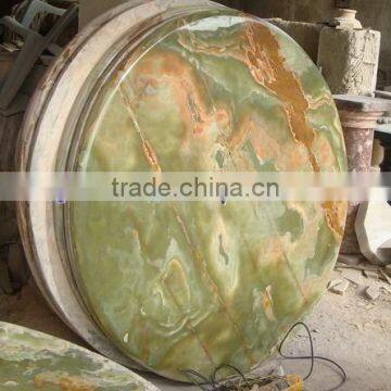 HOT SELLING DARK GREEN ONYX TABLE TOPS COLLECTION