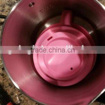 Silicone Travel Collapsible Camping Mug With Lid photo-3