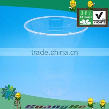 PLA Cold Drinking Clear Plastic Cup/ Biodegradable Ice Cream Cups photo-2