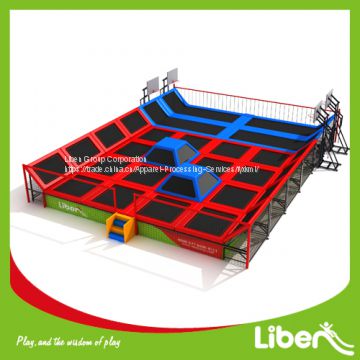 Commercial indoor trampolines park