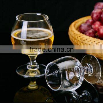 250ml hotel crystal brandy glass crystal wine glass new design brandy glass