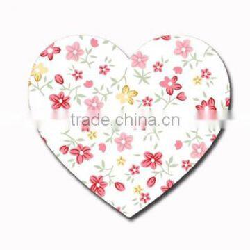 Heart Shape Sublimation Blank MDF Fridge Magnets