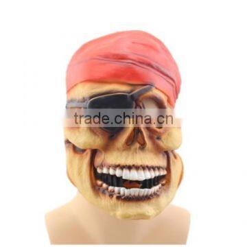 halloween pirate latex vinyl mono-eye masks