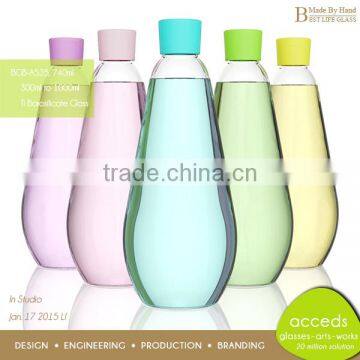 Different Types Custom Ti-Borosilicate Glass Beverage Bottle photo-6