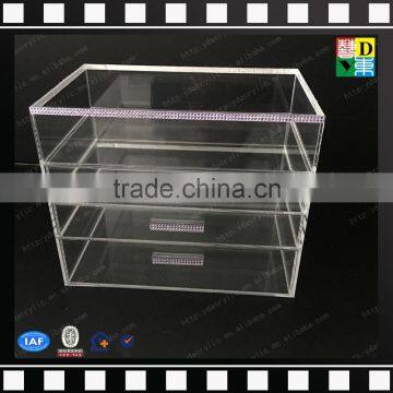 2016 Factory Direct Price Transparent Acrylic Lipstick Holder,custom Rotatable Makeup Organizer photo-2