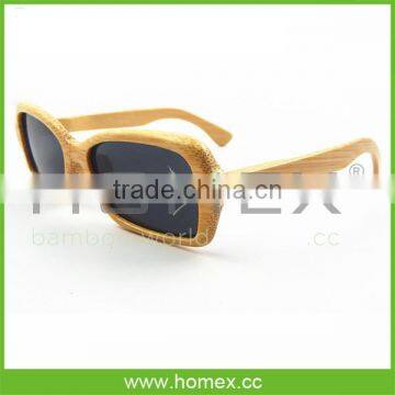 2015 Hot selling new style bamboo sunglasses/bamboo sunglasses polarized/HOMEX