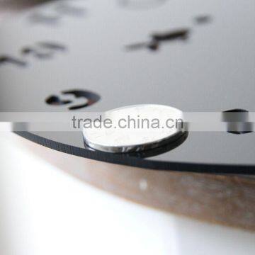 Decoration Acrylic Wall Clock ,Fashionable Red Acrylic Wall Clock photo-4