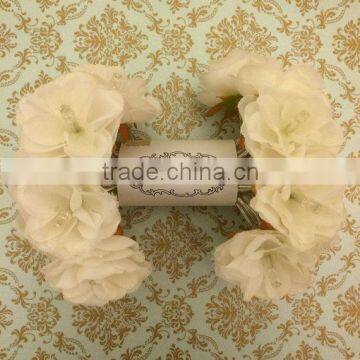 2016 Wedding Decor White Rose Flower Garland Fairy Lights photo-4
