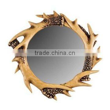 tusk root frame decorative wall mirror