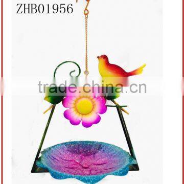 Hot sell hanging metal bird feeder