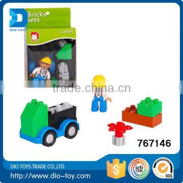 ABS plastic mini building blocks toys to as free sample toys with miniature figures