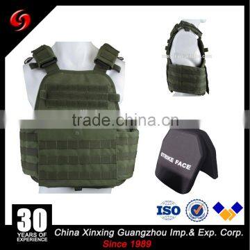 Tactical Molle System Vest Reinforced Plate Carrier With ISO Standard For Security