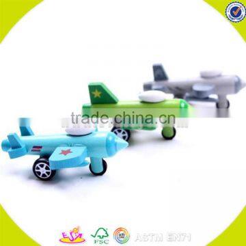 Wholesale Hottest Kids Wood Toy Plane New Fashion Children Wood Model Plane Hot Sale Baby Wood Air Plane W04A153 photo-5