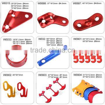 Aluminium Ring Shape Guy Line Slider Rope Adjuster Guyline Tensioner for Camping Tent photo-2