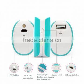 power bank 5000(blue green),Funny Power 5000mAh,best power bank 5000,