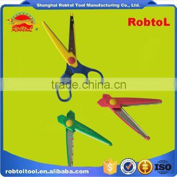 Children School Safety Scissors 3 Head Interchangeable Replaceable Diy Art Student Office Kids Hand Scissors photo-5