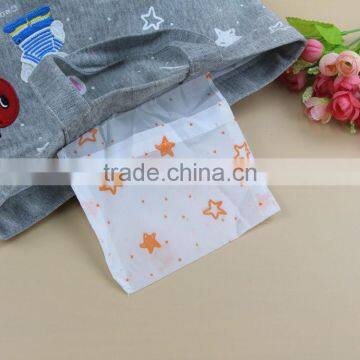 China Blue Color Cotton Handled Shopping Bag Manufacture photo-5