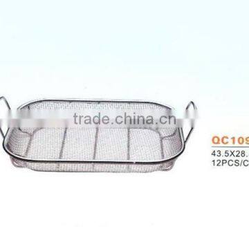 QC109 Non-stick Stainless Steel Basket Strainer photo-2