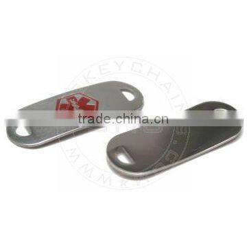 Blank Stainless Steel Medical Tag for Bracelet