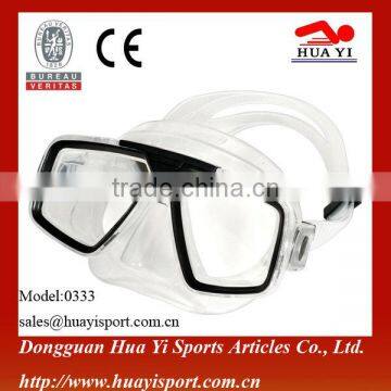 Tempered glass diving gear diving pool diving mask new design