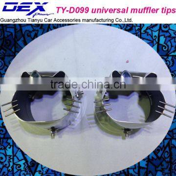 lovely silver bowknot kitten universal muffler tips