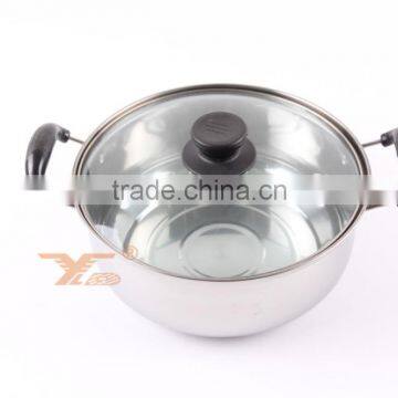 Hot Selling Tall Metal Stainless Steel Soup Pan Sause Pot