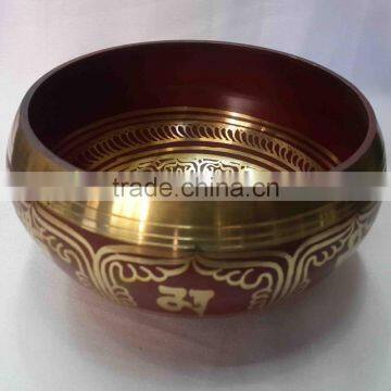 Best Selling Symbolic Colored Meditation Singing Bowl