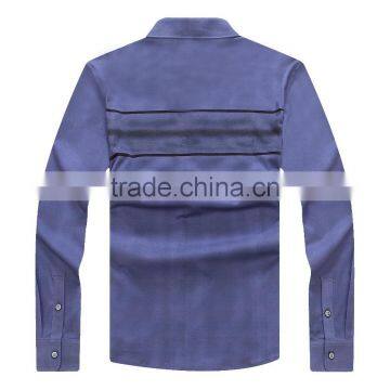 Custom Long Sleeve Cotton Solid Mens Polo t Shirt photo-2