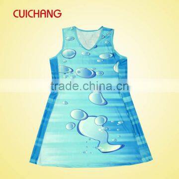 Netball Dress,girls Tennis Dress, Custom Design Cheap Women Tennis/Netball Dress, Sport Skirt photo-5