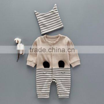 Baby Boutique Wholesale Cute Korea Petti Rompers Baby Cotton Night Suits photo-4
