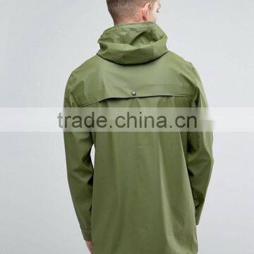 Best Price High Quality New Design Durable Hopp Neck 100% Polyurethane Green Casual Men Bomber Winter Jacket photo-2