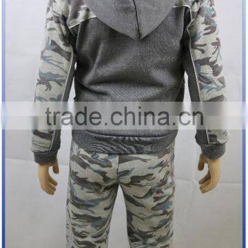 Children Boys Printing Clothing Hoodies Jackets+Long Sleeve Inner Shirt+Trousers Three-Piece Suits Kids photo-2