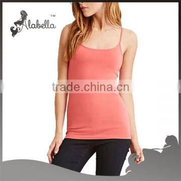Solid Color Tank Top Wholesale Plain Tank Tops Neckline photo-5
