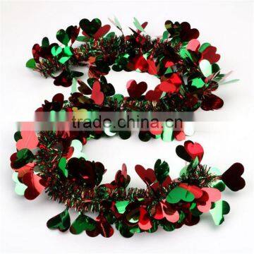 Good Quality Christmas Tree Decorations Tinsel Garland Colorful Large Indoor Decoration Wholesale photo-5
