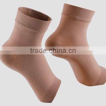 Compression Foot Sleeve 1 Pair Heel Support/ Toeless Ankle Sock photo-6