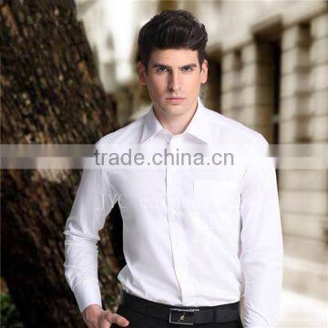 White Wrinkle Free Shirts for Men photo-2