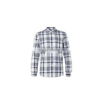 2017 China wholesale male plaid high quality tshirts