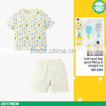 Wholesale 2017 New Design Summer Clothing Set Baby Girl Wear With Soft Touch photo-2