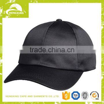 Fashion high quality satin baseball caps