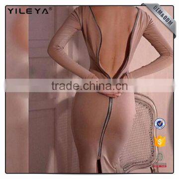 New Style Sexy Zipper Dresses,back Zipper Dress,sex Lady Dress photo-5