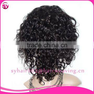 Popular Curly Full Lace Human Hair Wigs For Black Women,Wholesale High Quality Brazilian Human Hair Wig photo-2