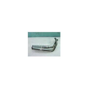 Precision SS201 / SS202 / SS303 Custom Exhaust Pipes For Motorcycles With Chrome Plated