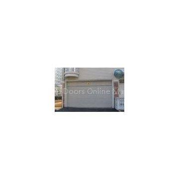 Electric Automatic Garage Doors Steel Made With Finger Protection Panel
