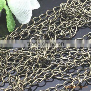 3x5mm Antique Bronze Tail Chain Copper Link Cable Chain