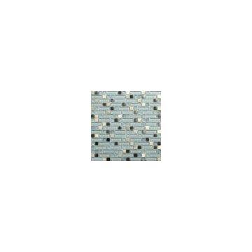 crystal glass mosaic/glass mosaic/mosaic tile/mosaic manufactory(HZS04)